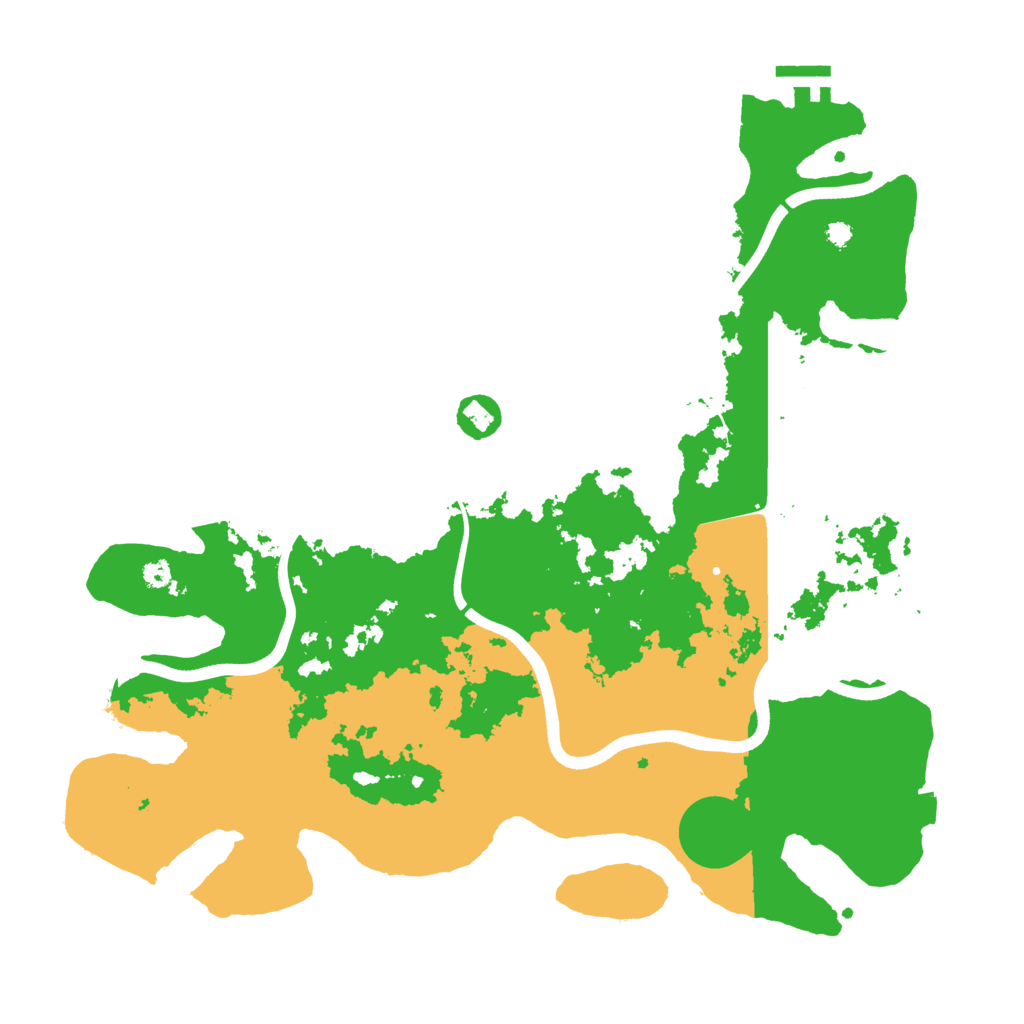 Biome Rust Map: Procedural Map, Size: 3750, Seed: 811713340