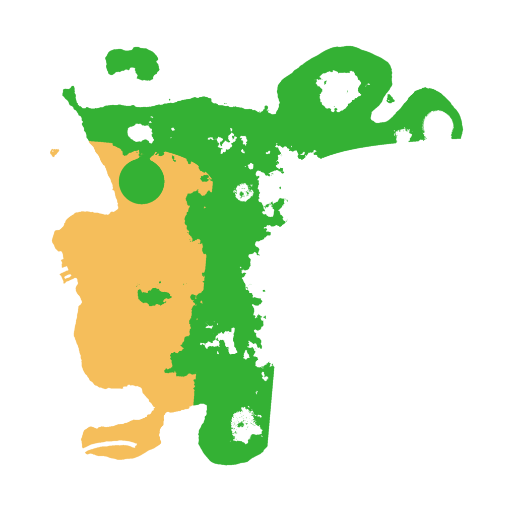 Biome Rust Map: Procedural Map, Size: 3000, Seed: 531287