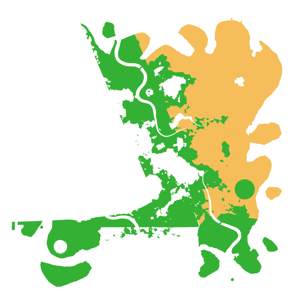 Biome Rust Map: Procedural Map, Size: 4000, Seed: 93020474