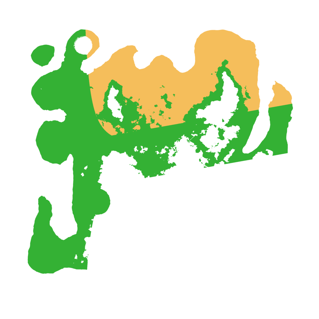 Biome Rust Map: Barren, Size: 3200, Seed: 5878