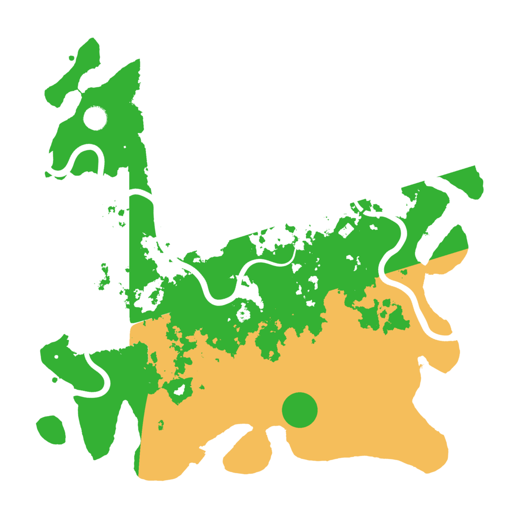 Biome Rust Map: Procedural Map, Size: 3850, Seed: 335586573