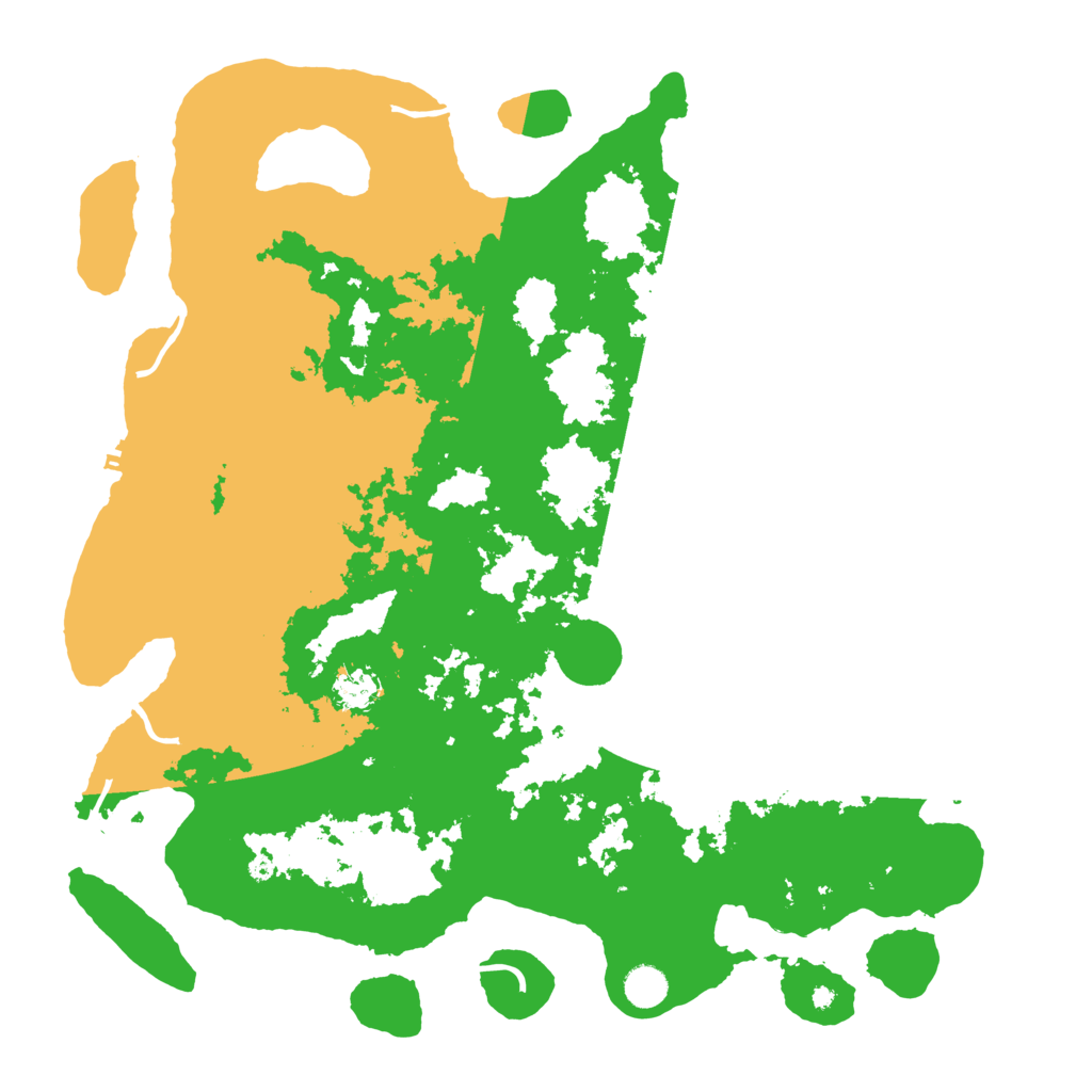 Biome Rust Map: Procedural Map, Size: 4500, Seed: 102225701