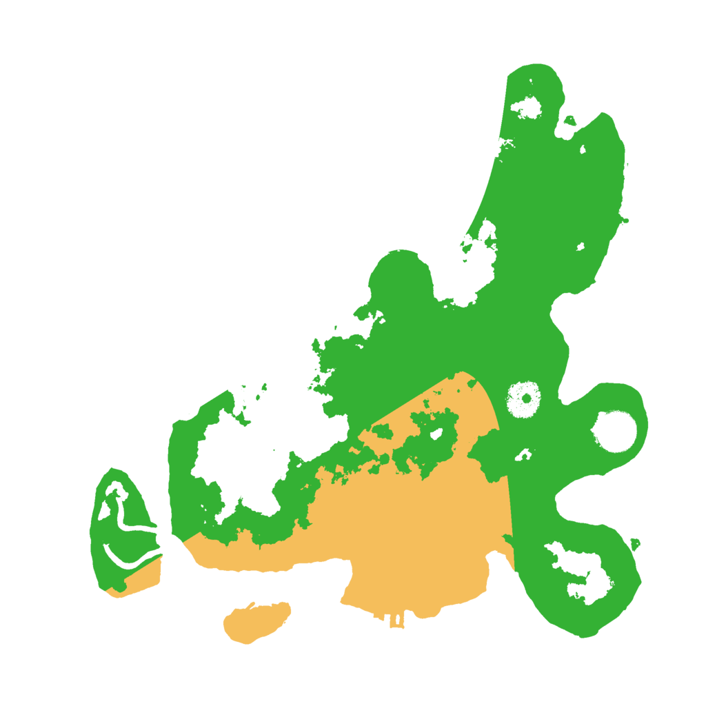 Biome Rust Map: Procedural Map, Size: 3000, Seed: 5345234