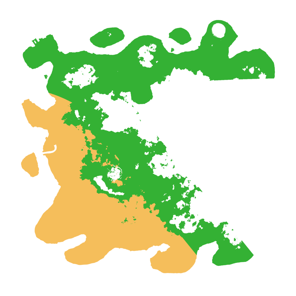 Biome Rust Map: Procedural Map, Size: 3800, Seed: 483066