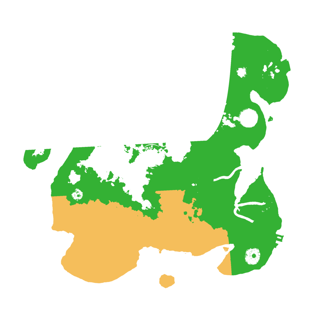 Biome Rust Map: Procedural Map, Size: 3000, Seed: 1940212922