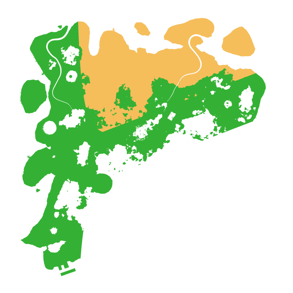 Biome Rust Map: Procedural Map, Size: 3850, Seed: 36497219