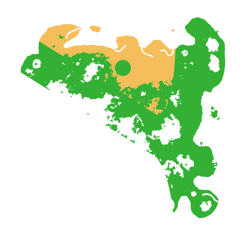 Biome Rust Map: Procedural Map, Size: 4000, Seed: 389536302