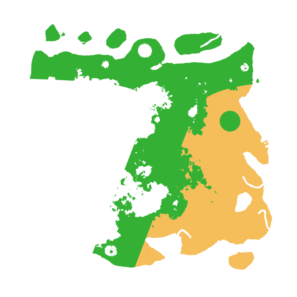 Biome Rust Map: Procedural Map, Size: 3800, Seed: 381862