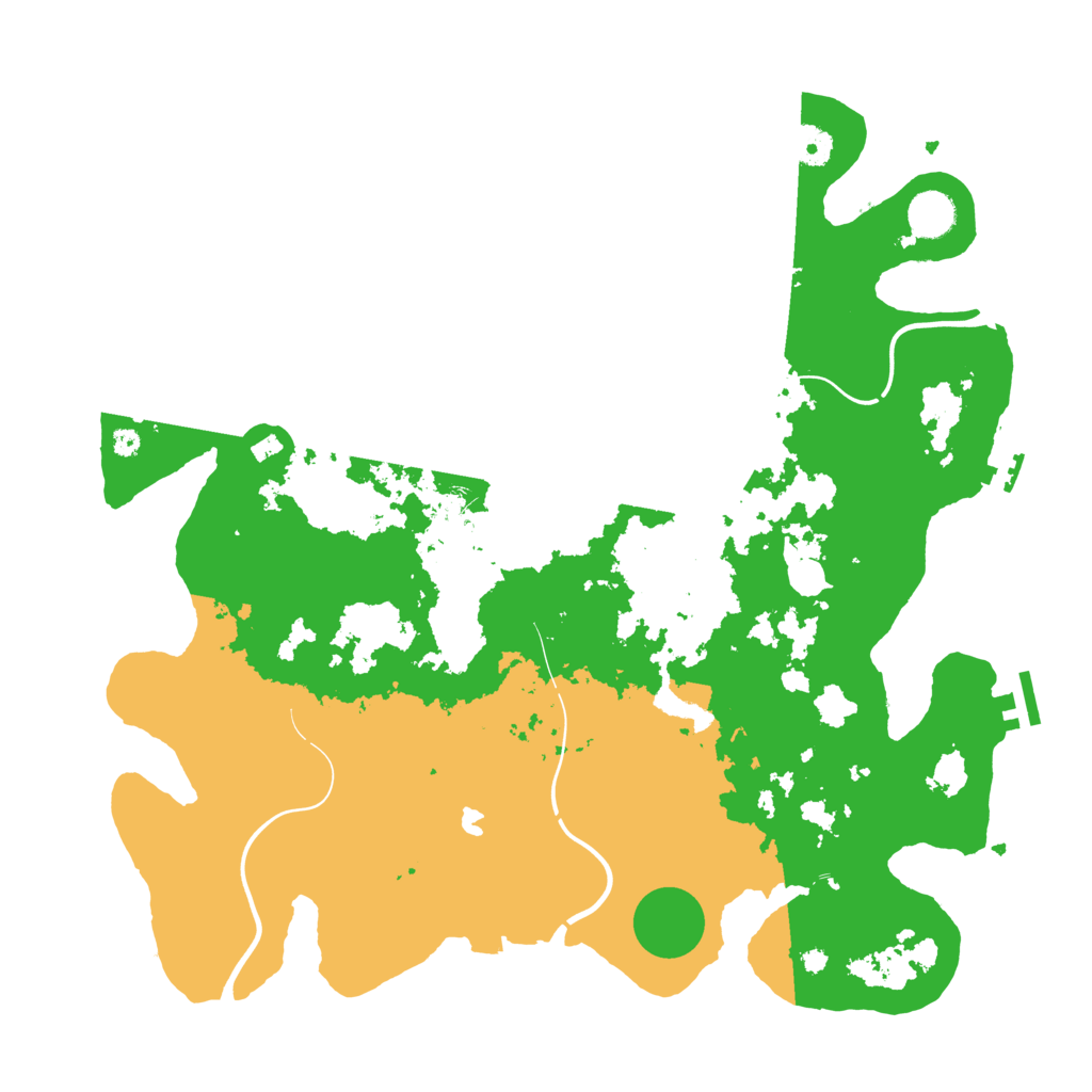 Biome Rust Map: Procedural Map, Size: 4050, Seed: 2116660675