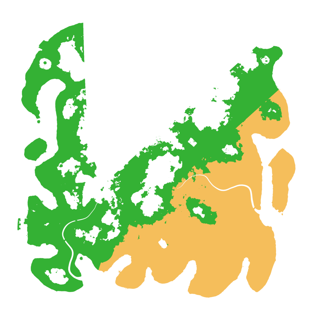 Biome Rust Map: Procedural Map, Size: 4000, Seed: 2073653667