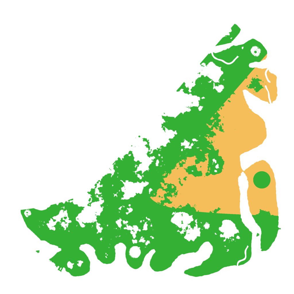 Biome Rust Map: Procedural Map, Size: 4500, Seed: 1848783331