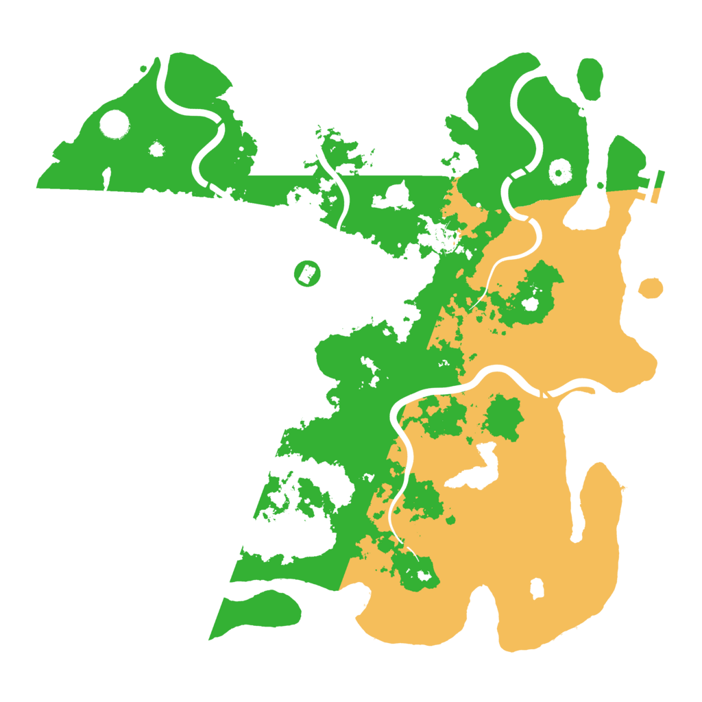 Biome Rust Map: Procedural Map, Size: 4250, Seed: 447501