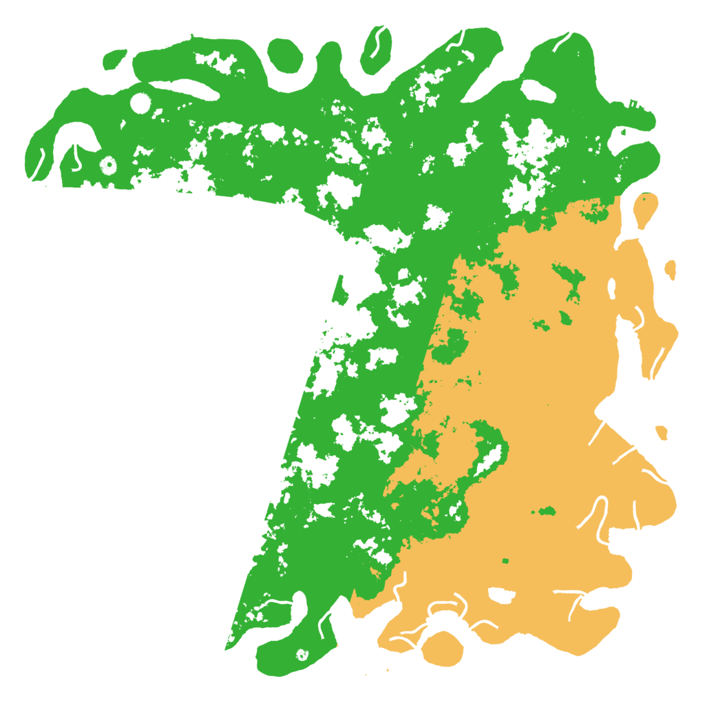Biome Rust Map: Procedural Map, Size: 6000, Seed: 116830063
