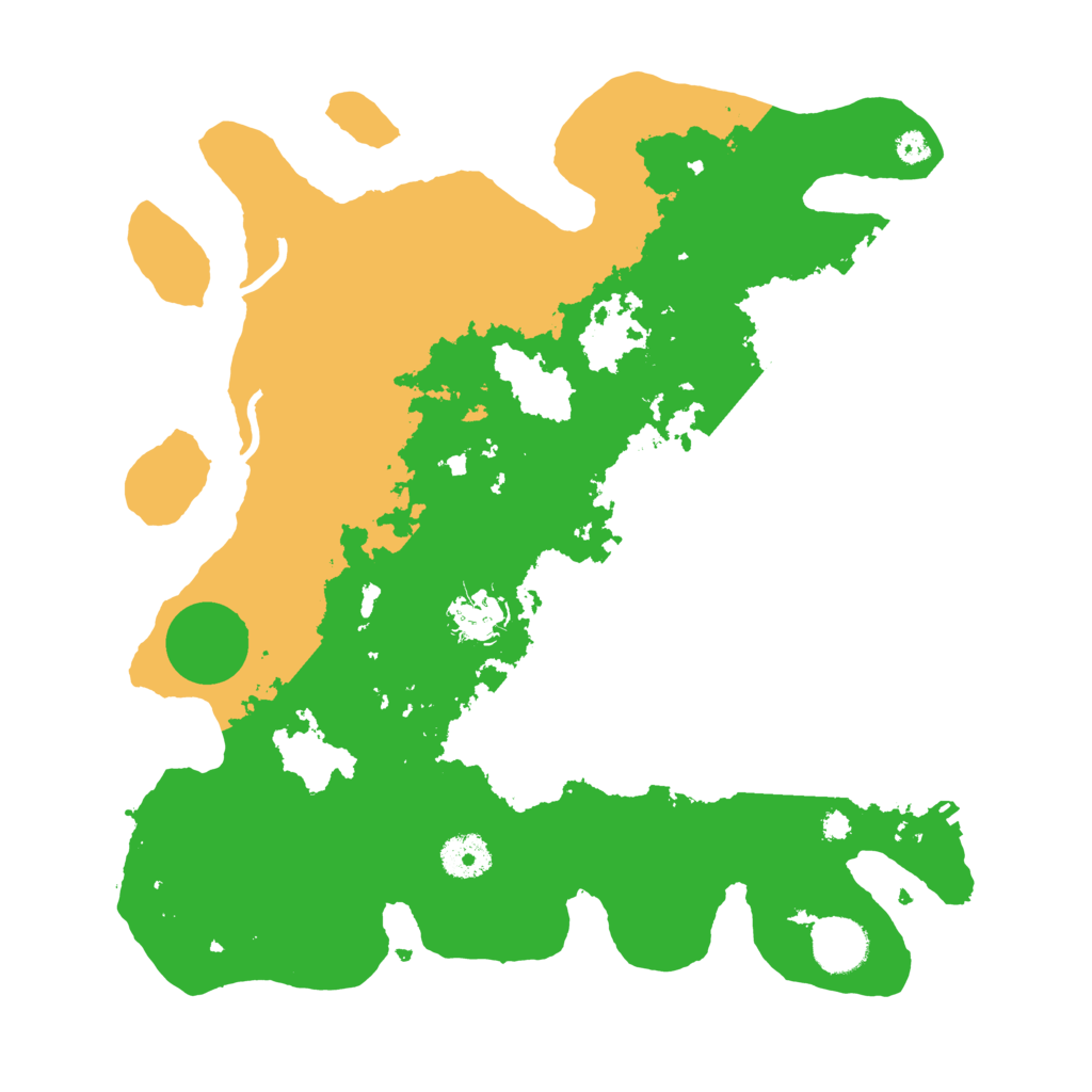 Biome Rust Map: Procedural Map, Size: 3500, Seed: 646665473