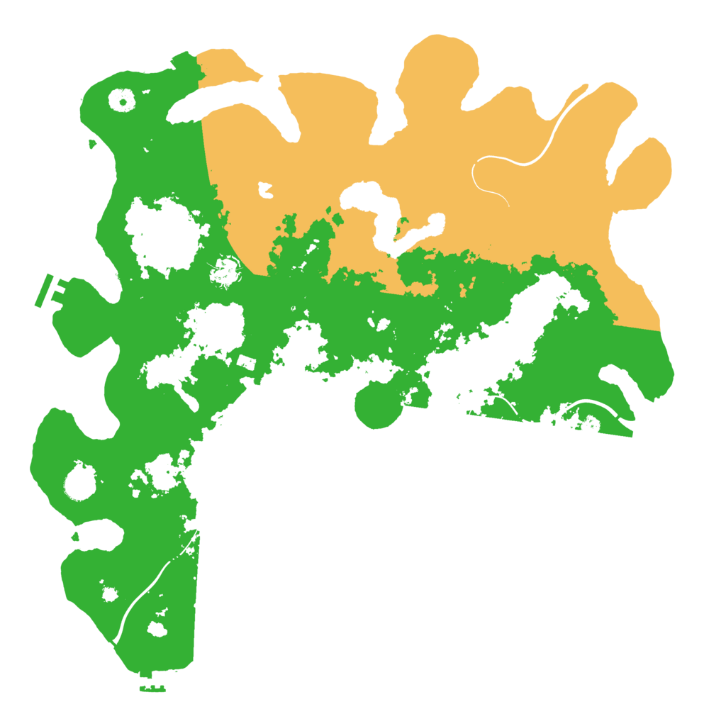 Biome Rust Map: Procedural Map, Size: 4250, Seed: 1309284633