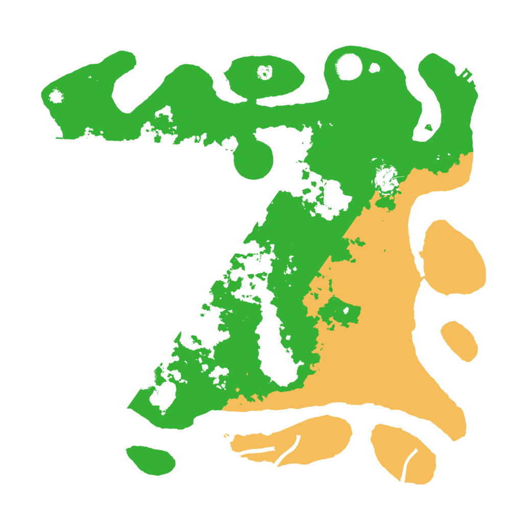 Biome Rust Map: Procedural Map, Size: 3500, Seed: 256118468