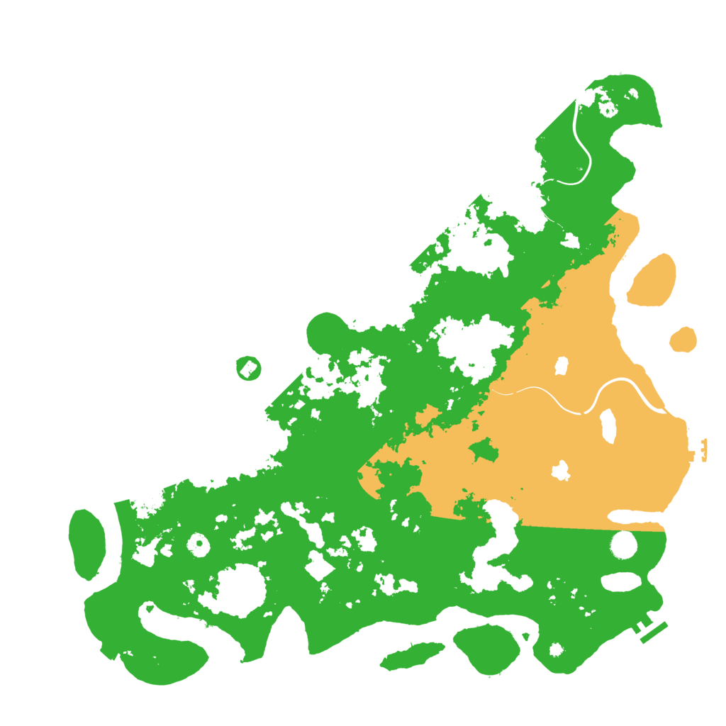 Biome Rust Map: Procedural Map, Size: 4750, Seed: 986578