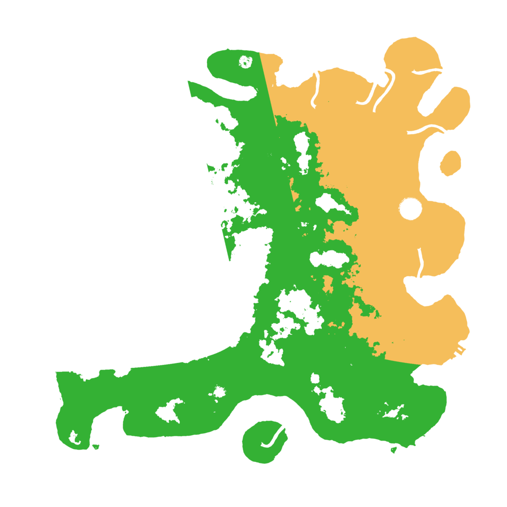 Biome Rust Map: Procedural Map, Size: 4000, Seed: 3556984