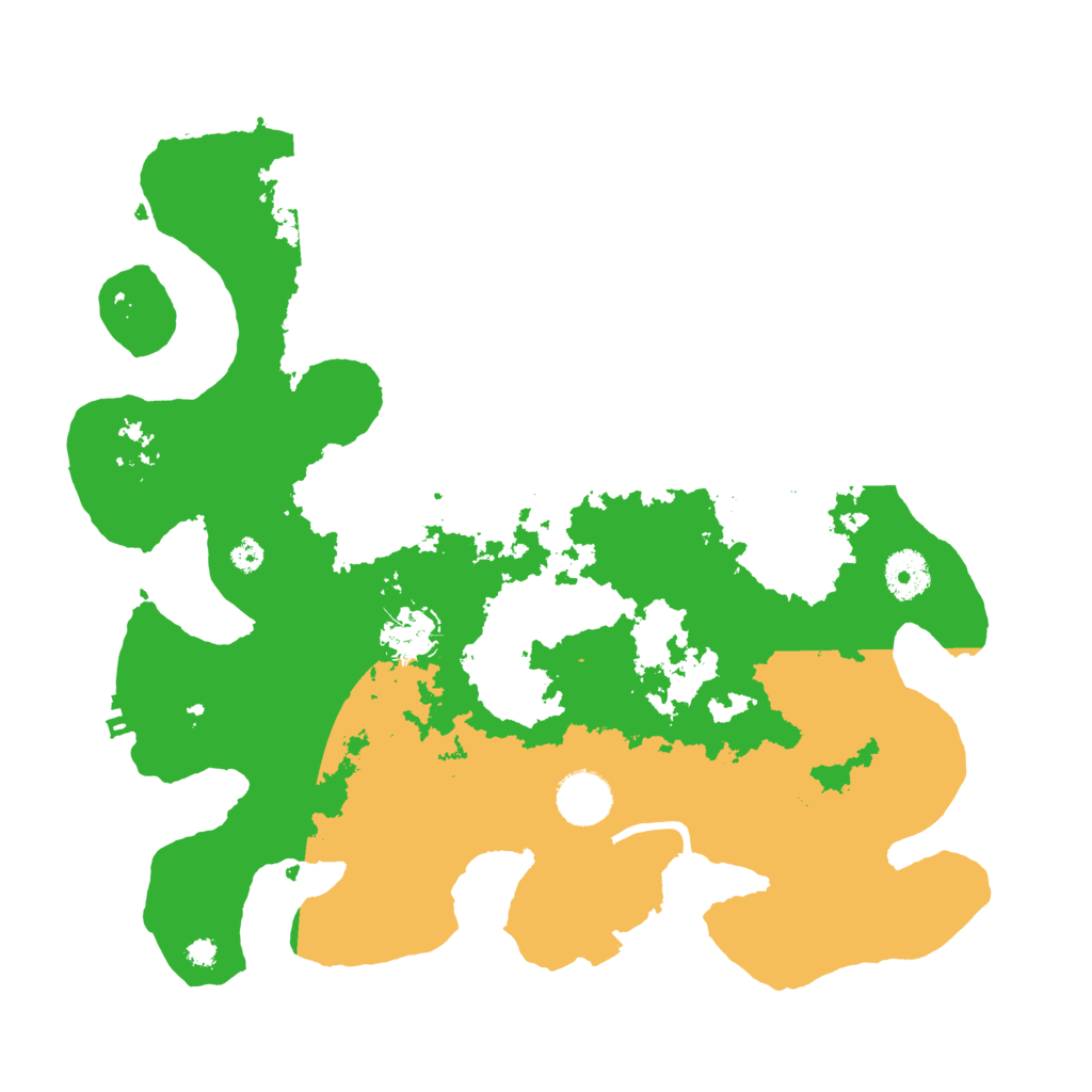 Biome Rust Map: Procedural Map, Size: 3500, Seed: 33609805