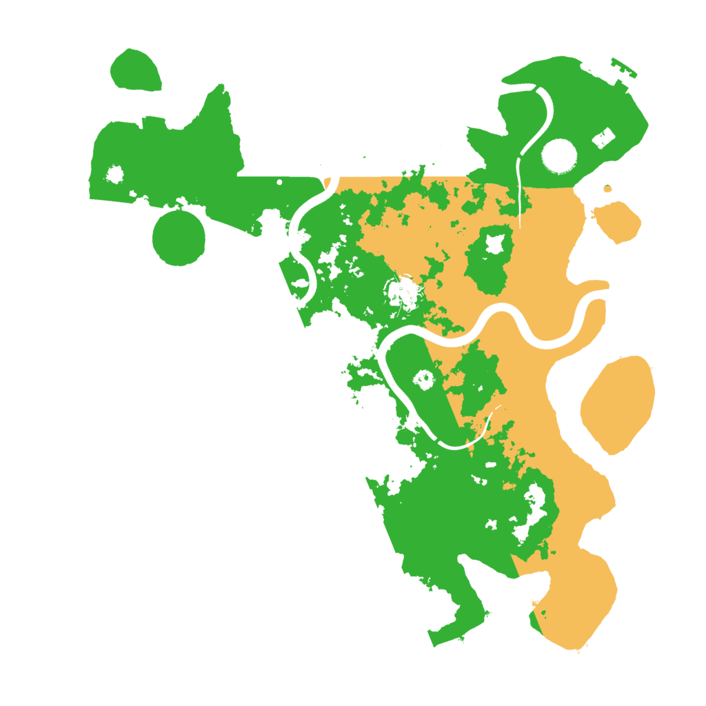 Biome Rust Map: Procedural Map, Size: 3575, Seed: 6812090