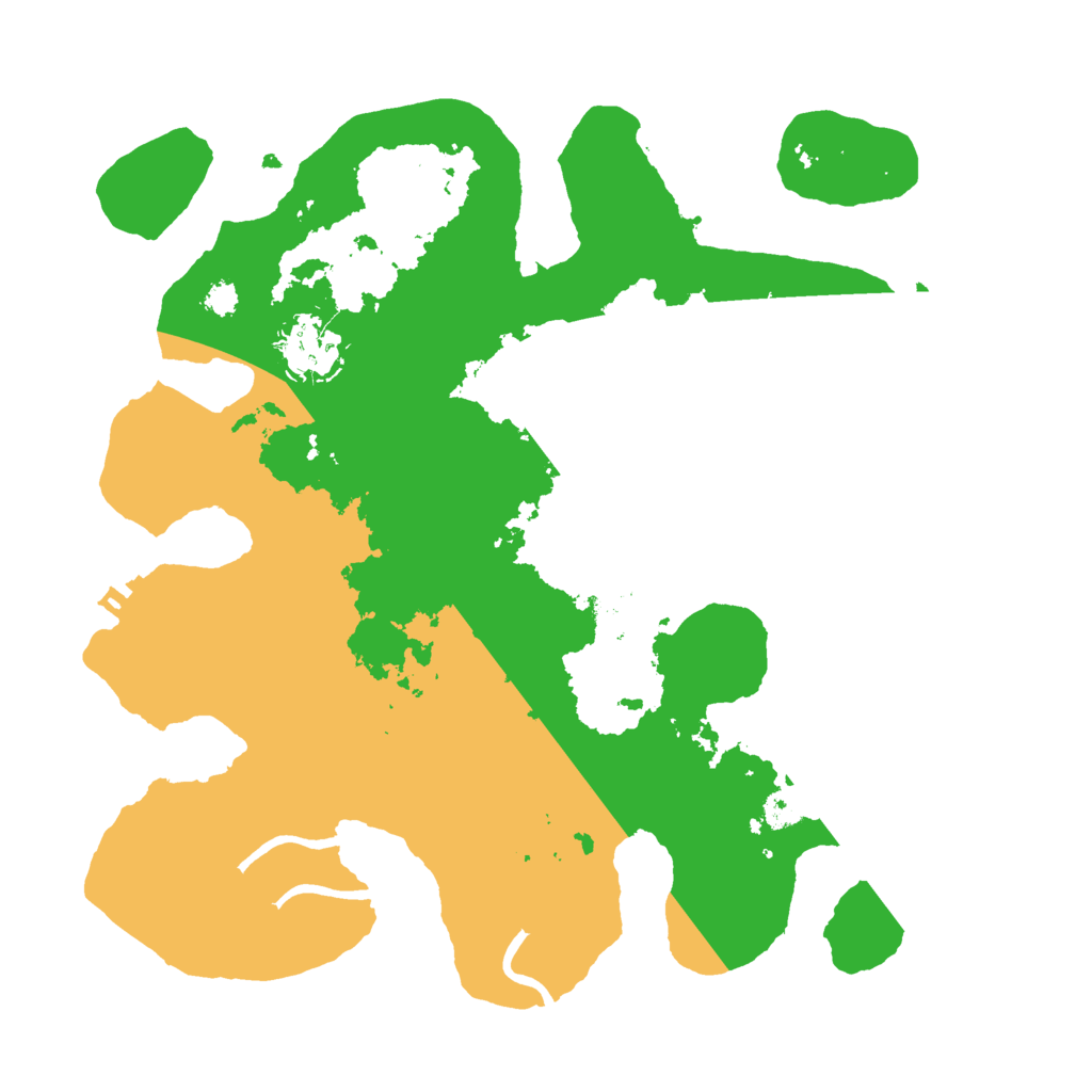 Biome Rust Map: Procedural Map, Size: 3000, Seed: 7864352