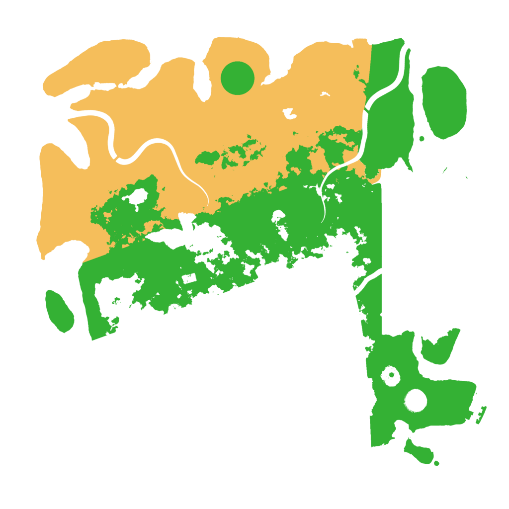 Biome Rust Map: Procedural Map, Size: 4000, Seed: 566723