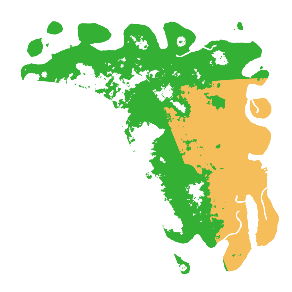 Biome Rust Map: Procedural Map, Size: 4500, Seed: 7647389
