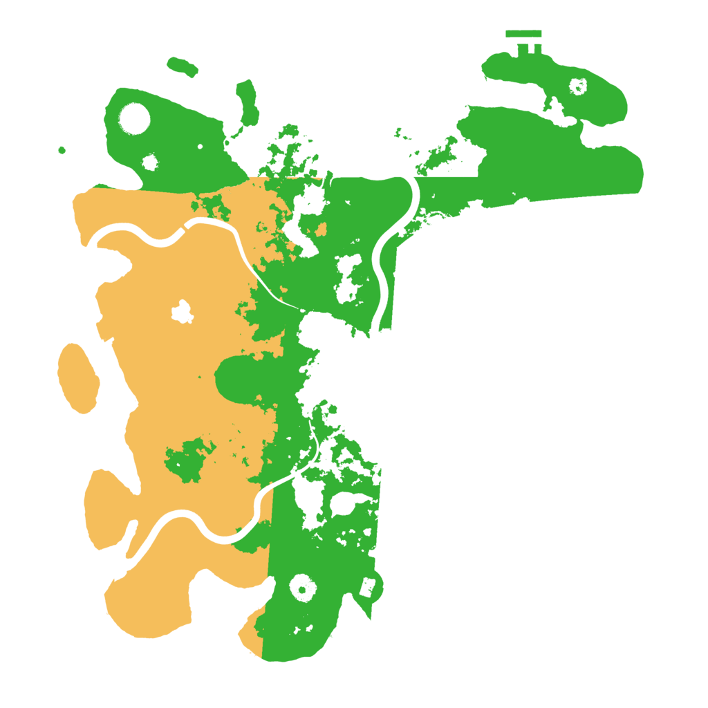 Biome Rust Map: Procedural Map, Size: 4000, Seed: 751316332