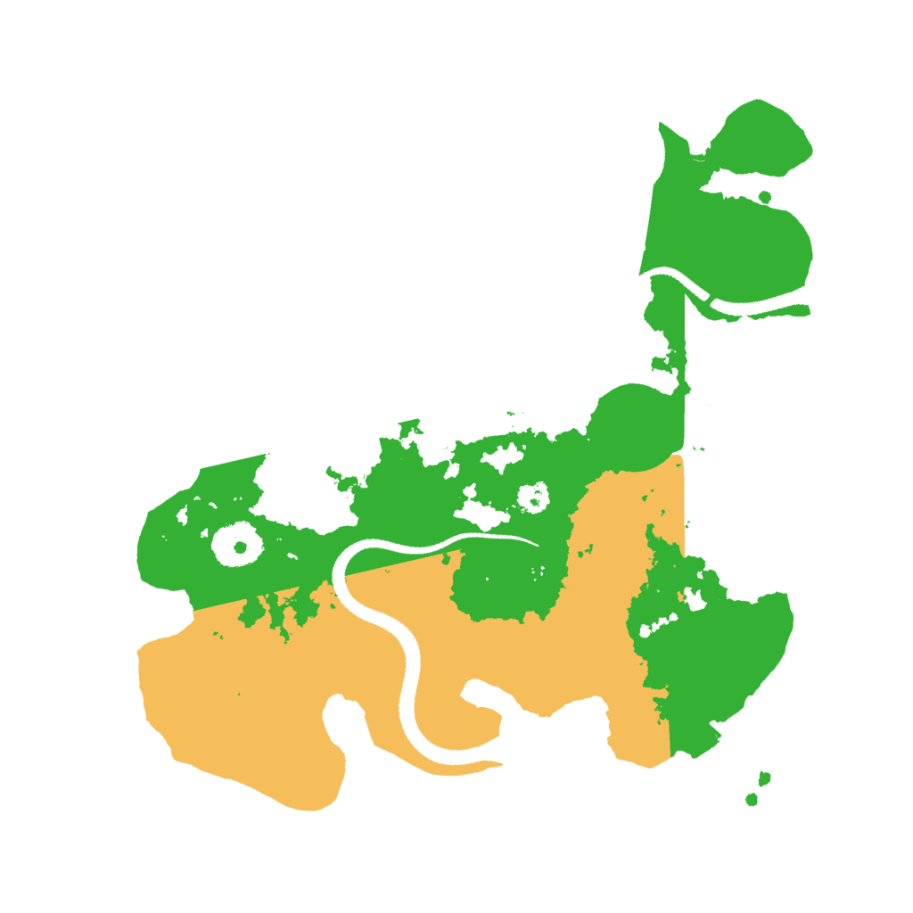 Biome Rust Map: Procedural Map, Size: 2900, Seed: 819358997