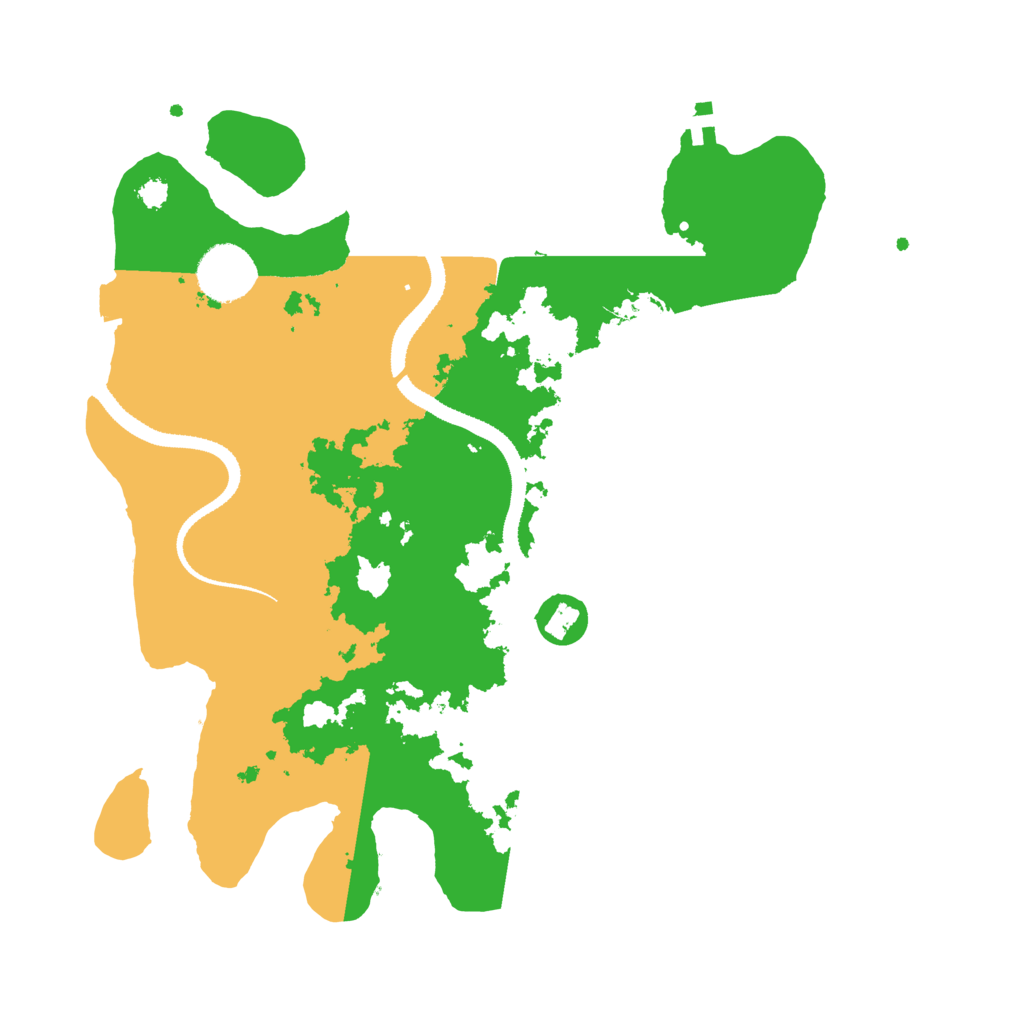 Biome Rust Map: Procedural Map, Size: 3205, Seed: 175262753