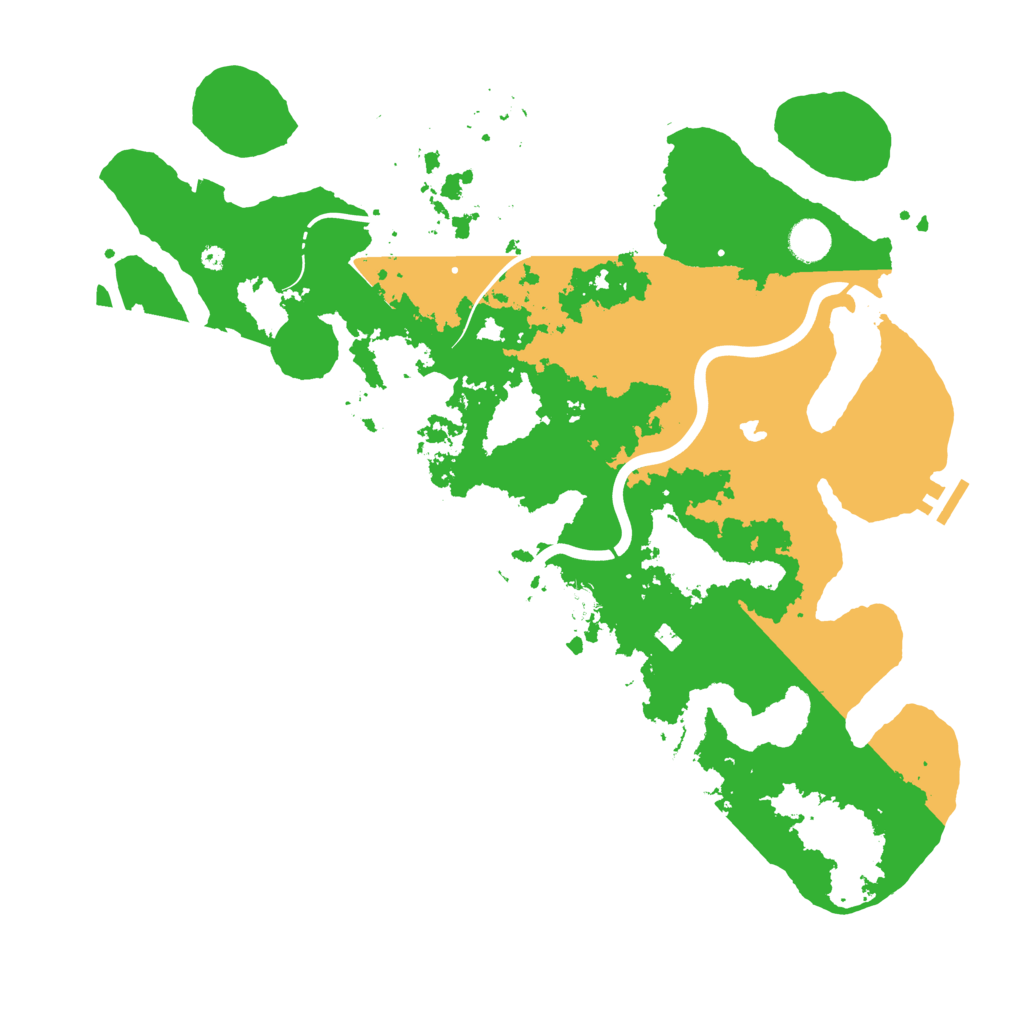 Biome Rust Map: Procedural Map, Size: 4250, Seed: 483351945