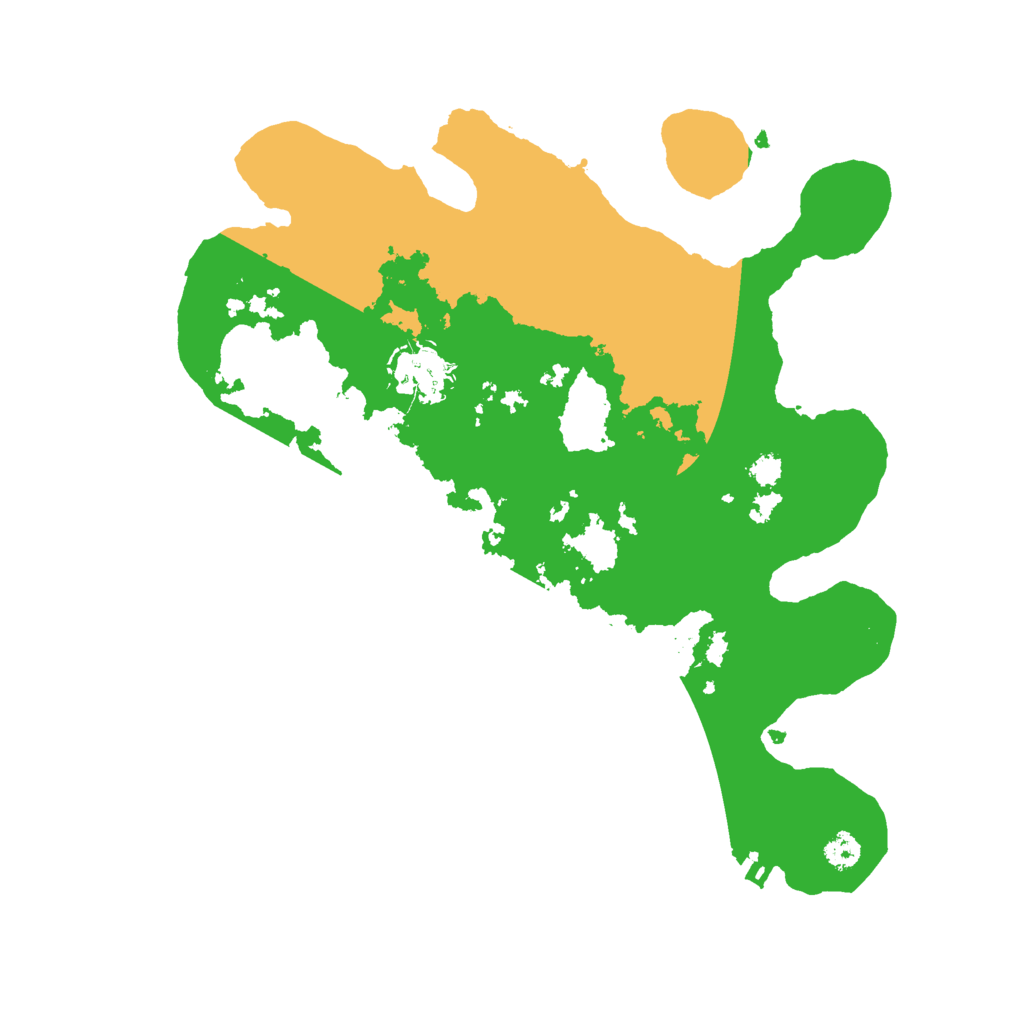 Biome Rust Map: Procedural Map, Size: 3000, Seed: 372373481