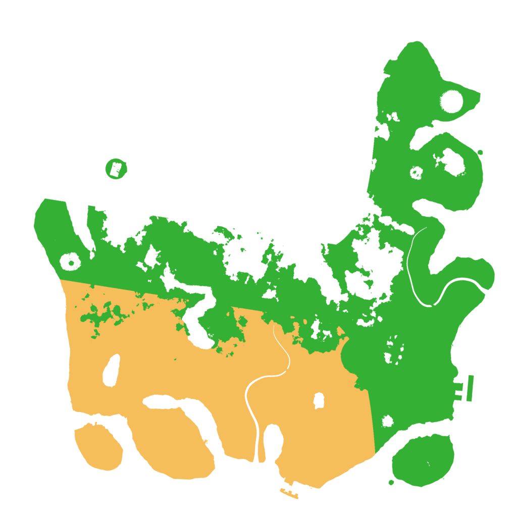 Biome Rust Map: Procedural Map, Size: 4000, Seed: 112492161