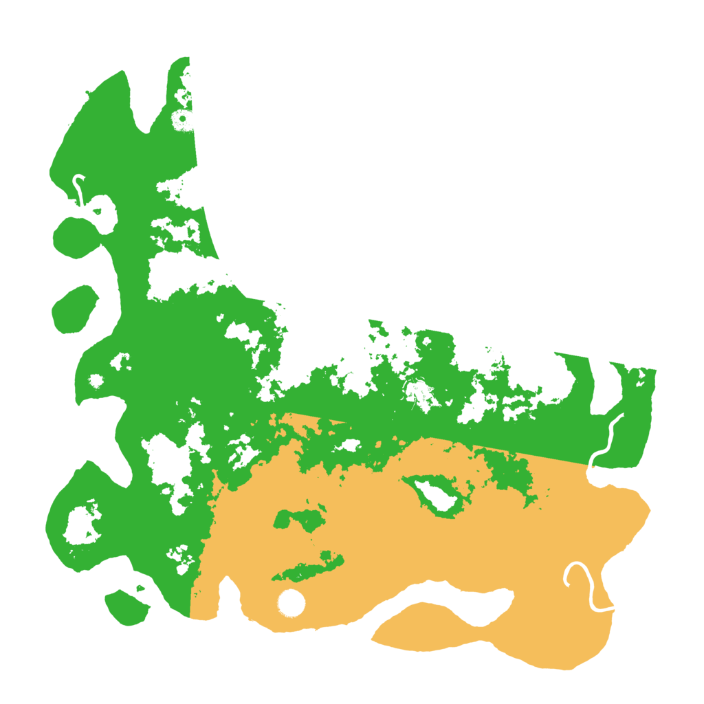 Biome Rust Map: Procedural Map, Size: 4500, Seed: 123141689