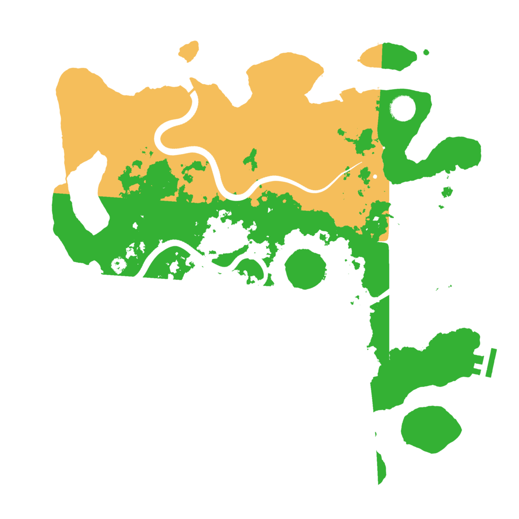 Biome Rust Map: Procedural Map, Size: 3600, Seed: 11504