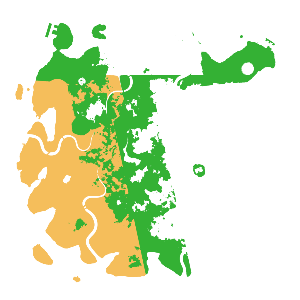 Biome Rust Map: Procedural Map, Size: 4250, Seed: 7312449