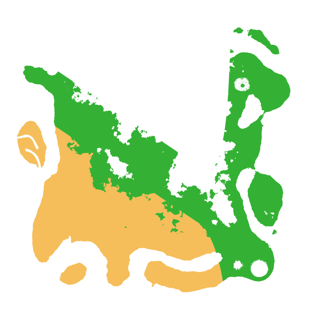 Biome Rust Map: Procedural Map, Size: 3250, Seed: 14366