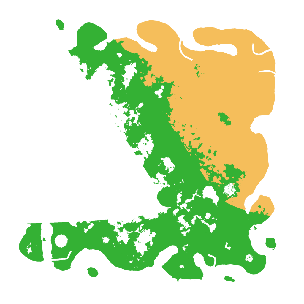 Biome Rust Map: Procedural Map, Size: 4250, Seed: 777996724