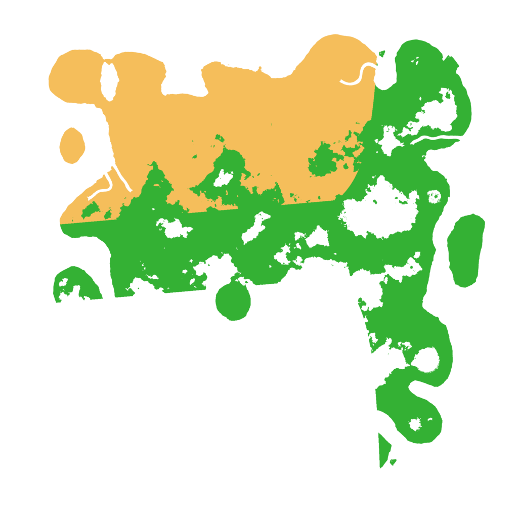 Biome Rust Map: Procedural Map, Size: 3900, Seed: 717548