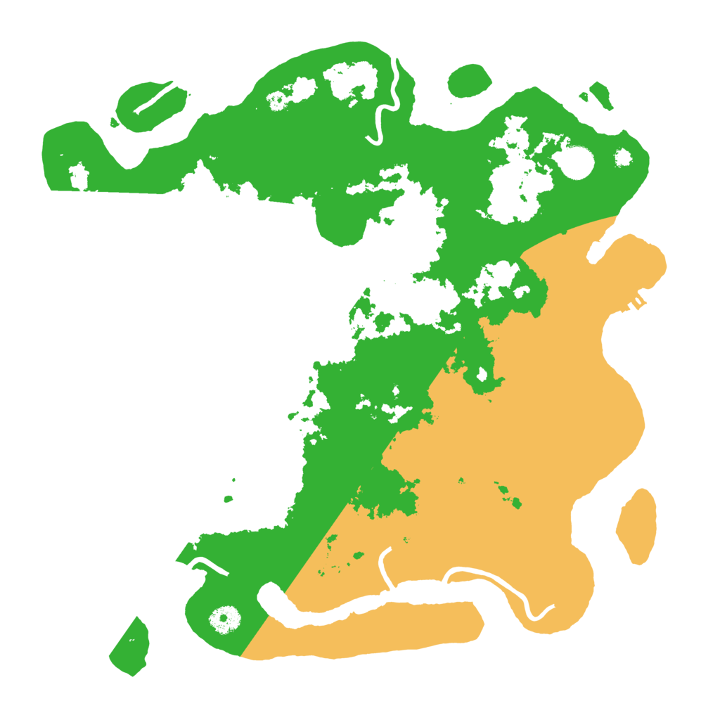 Biome Rust Map: Procedural Map, Size: 3750, Seed: 312036691