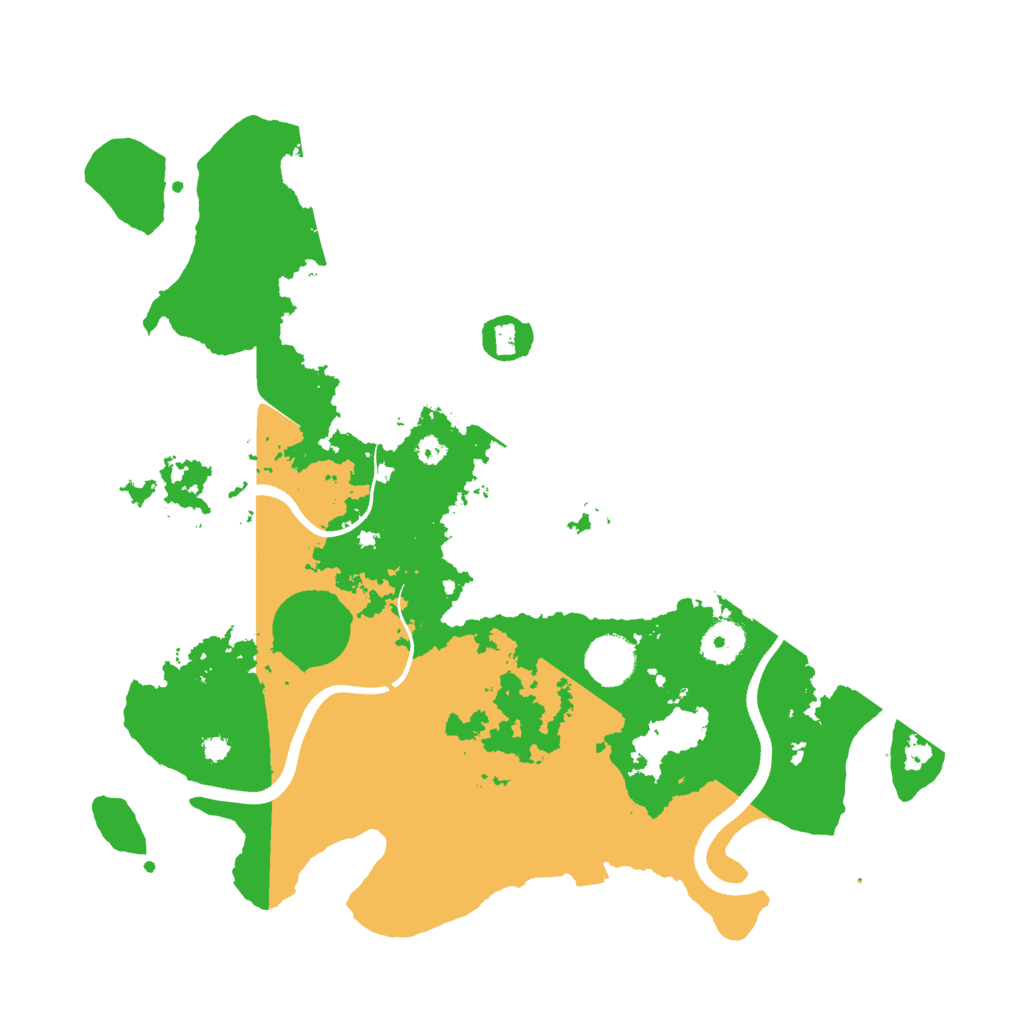 Biome Rust Map: Procedural Map, Size: 3600, Seed: 118521903