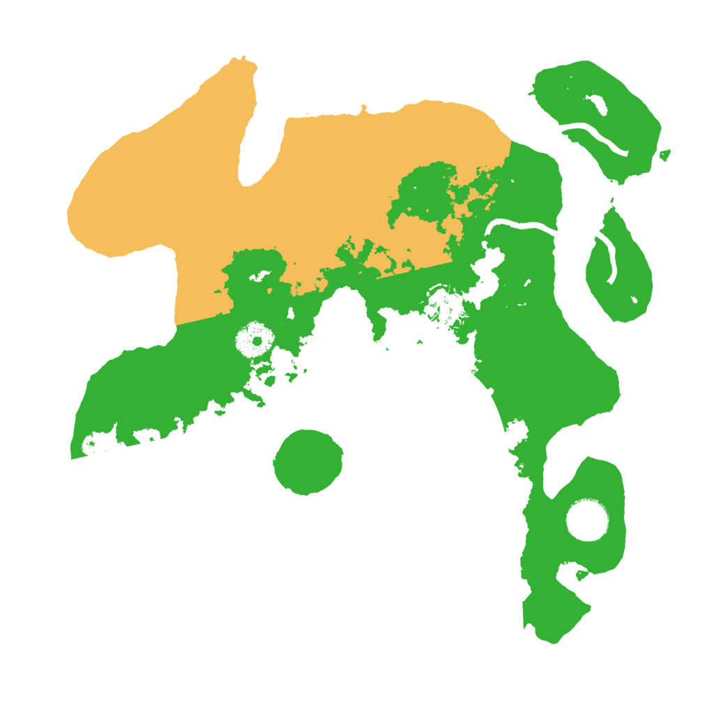 Biome Rust Map: Procedural Map, Size: 3000, Seed: 87265