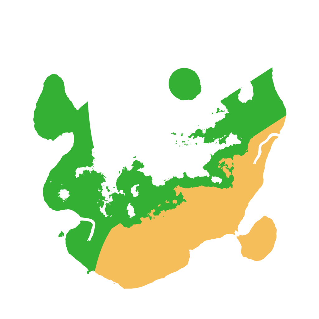 Biome Rust Map: Procedural Map, Size: 2700, Seed: 949480991