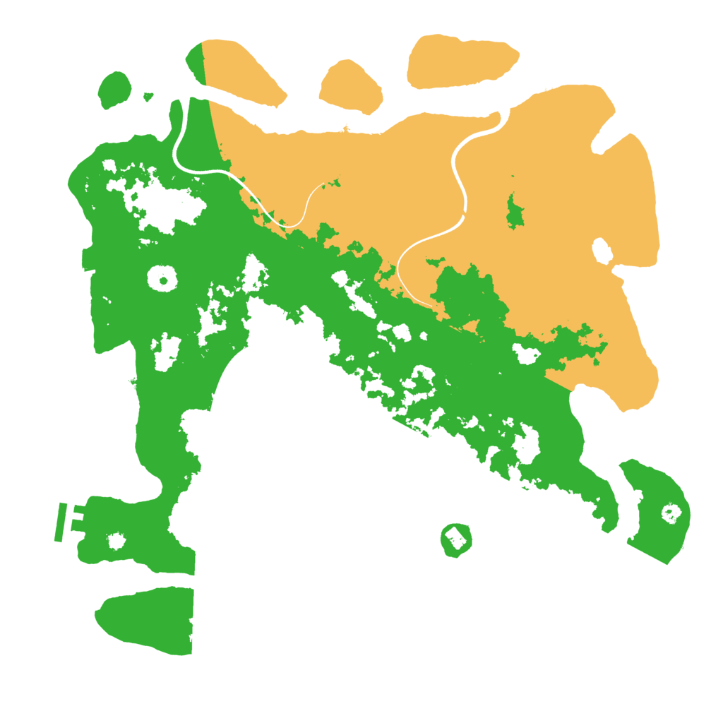 Biome Rust Map: Procedural Map, Size: 3750, Seed: 19219809