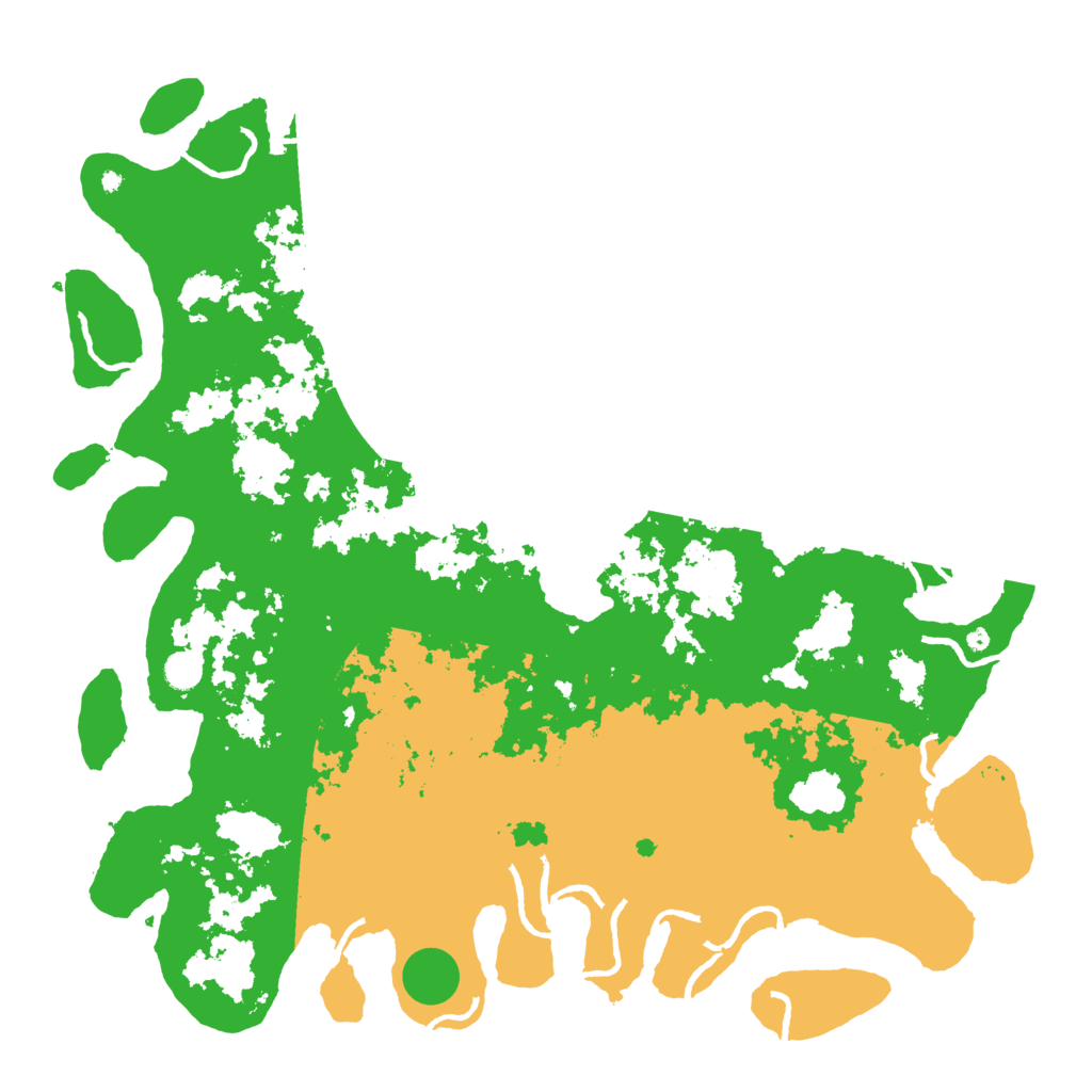 Biome Rust Map: Procedural Map, Size: 5050, Seed: 1144114411
