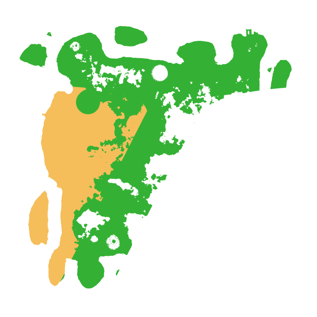 Biome Rust Map: Procedural Map, Size: 3500, Seed: 196464913