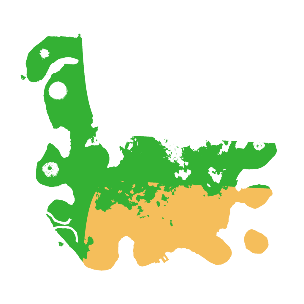 Biome Rust Map: Procedural Map, Size: 3000, Seed: 1620015025