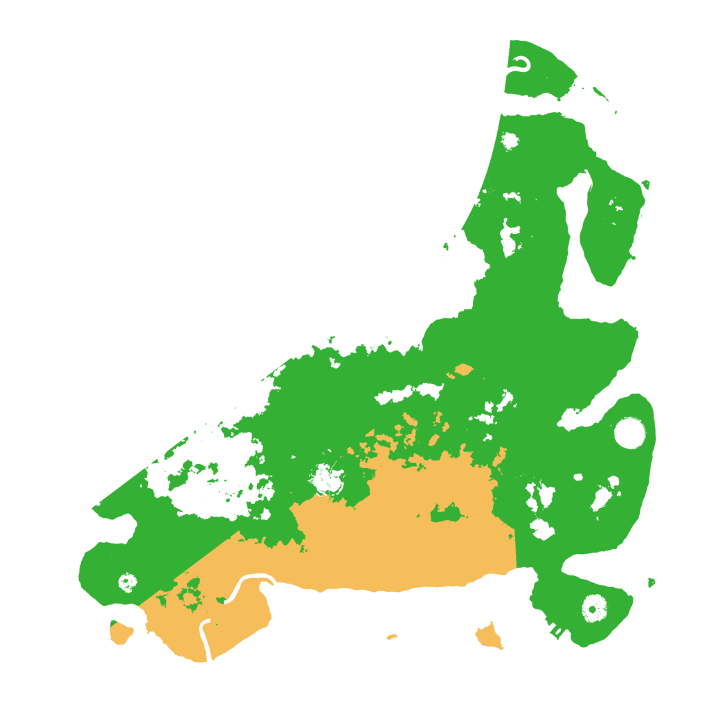 Biome Rust Map: Procedural Map, Size: 4000, Seed: 6139977