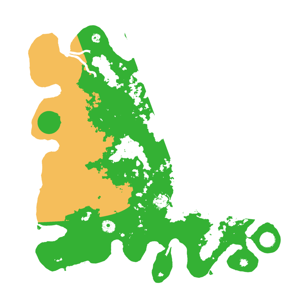 Biome Rust Map: Procedural Map, Size: 3500, Seed: 584572943