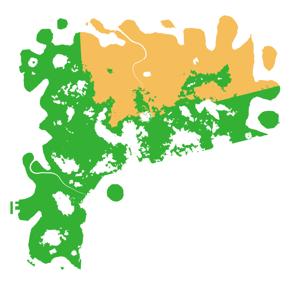 Biome Rust Map: Procedural Map, Size: 4800, Seed: 373330415